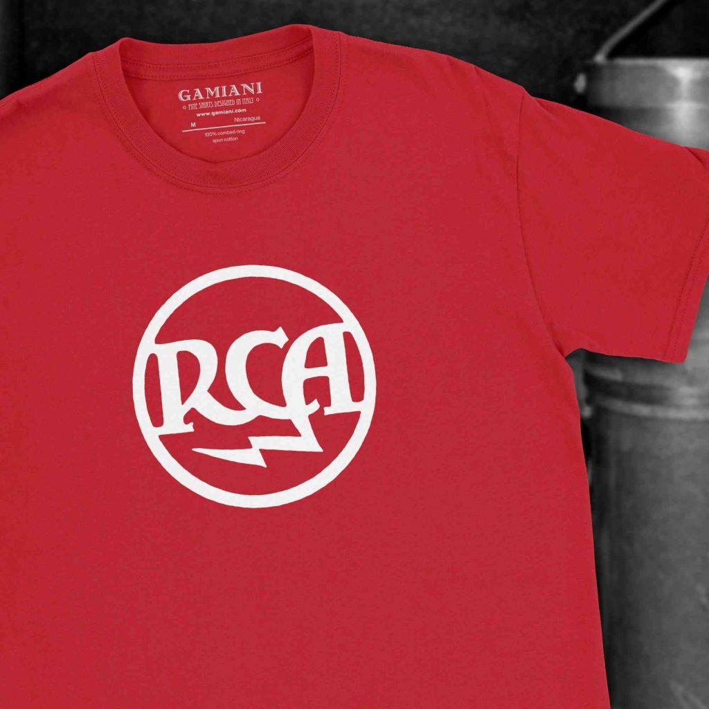 Logo RCA T Shirt Red Gildan 64000 Zoom